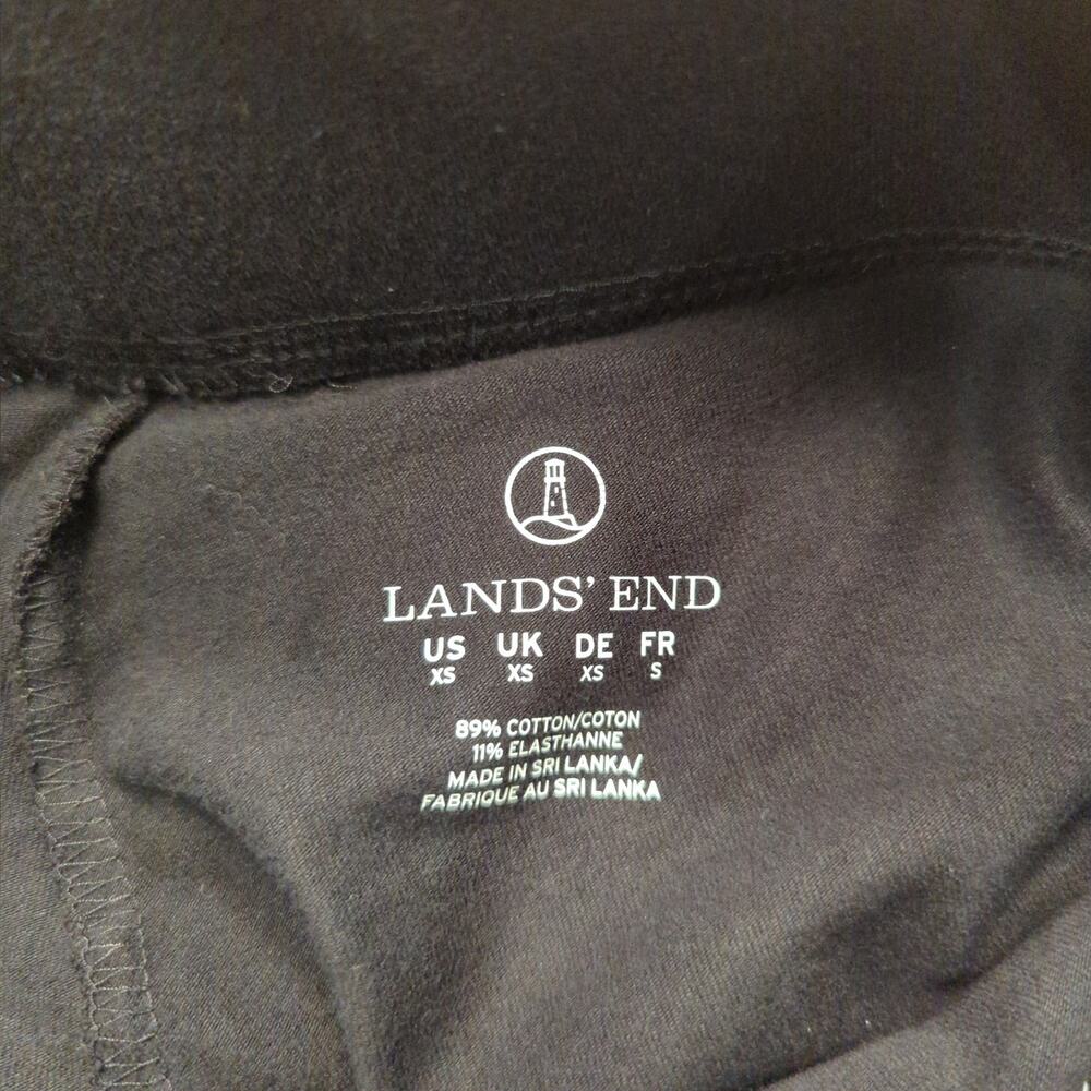 Lands' End Black Straight-Leg Pants - Picture 5 of 6